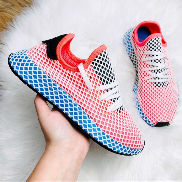adidas deerupt runner red blue